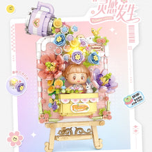 Load image into Gallery viewer, LOZ mini Blocks Kids Building Toys Drawing Painting Girls Gift Panda Bricks Puzzle With Lighting Home Decor 1301 1302