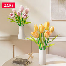 Load image into Gallery viewer, JAKI Blocks Kids Building Toys DIY Bricks Girls Flowers Puzzle Gradient Tulip Home Decor Women Gift 29311 29312 29315 29316