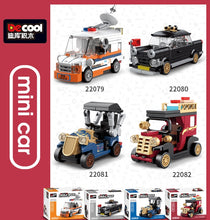Load image into Gallery viewer, 4pcs/set Decool mini Blocks Kids Building Toys Vehicle Truck Model Puzzle Boys DIY Bricks Holiday Gift Home Decor 22079 22080 22081 22082