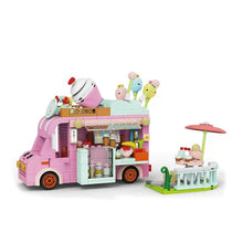 Load image into Gallery viewer, WL2044 2045 2046 2047 Kids Building Blocks Bricks Girls Toys Puzzle Gift Snack Truck Model