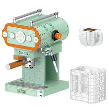 Load image into Gallery viewer, ZHEGAO Blocks 01008 01036 01053 mini Blocks Kids Building Toys DIY Bricks Girls Gift Coffee Maker Bread Machine Puzzle Home Decor