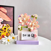 Load image into Gallery viewer, JAKI Blocks Kids Building Toys DIY Bricks Girls Flowers Puzzle Girls Women Gift Home Decor Sticky Note Clip Folder Message Board JK2801 2802 2803 2805