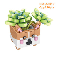 Load image into Gallery viewer, Panlos Blocks Kids Building Toys Bricks Girls Flowers Potted Plant Puzzle Gift 655009 655010 655011 655012 655013 655014 655015 655016