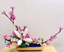 Load image into Gallery viewer, QZL Blocks Kids Building Toys Bricks Girls Lilac Flowers Potted Plant Puzzle Home Decor Womens Gift 92008