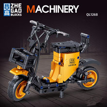 Load image into Gallery viewer, ZHEGAO MINI Blocks Kids Building Toys Bricks Girls Puzzle Electric Bicycle Model Home Decor Boys Gift 1265 1266 1267 1268 00331 00332 00333 00334