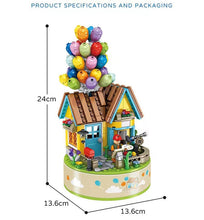 Load image into Gallery viewer, Panlos Blocks Kids Building Bricks Toys Music box House Puzzle Girls Holiday Gift For Birthday Christmas