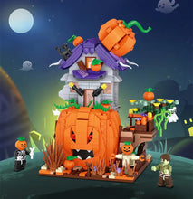 Load image into Gallery viewer, 1249 LOZ mini Blocks Kids Building Bricks Boys Toys Halloween Pumpkin House Puzzle Girls Holiday Gift