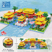 Load image into Gallery viewer, 4951pcs Lezi mini Blocks Kids Building Bricks Toys Adult Puzzle Old Summer Palace 8242