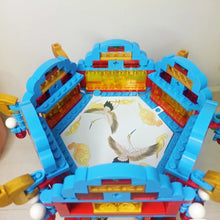 Load image into Gallery viewer, JAKI Blocks Kids Building Toys DIY Bricks Music Box With Lighting Chinese Lamp Palace Lantern Puzzle Home Decor Girls Women Gift 1188