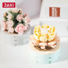 Load image into Gallery viewer, JAKI Blocks Kids Building Toys Bricks Girls Flowers Potted Plant Puzzle Home Decor Womens Gift JK2710