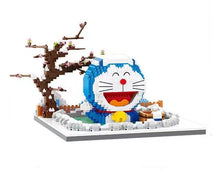 Load image into Gallery viewer, BALODY mini Blocks Kids Building Blocks Toys Doraemon Enjoy a Hot Spring DIY Puzzle Girls Holiday Gift Home Decor 16274