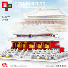 Load image into Gallery viewer, 8049 lezi mini Block Teens Building Toys Adult Puzzle Hall of Supreme Harmony no box