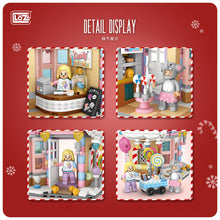 Load image into Gallery viewer, LOZ mini Blocks Kids Building Bricks Toys Candy House Girls Holiday Gift 1224
