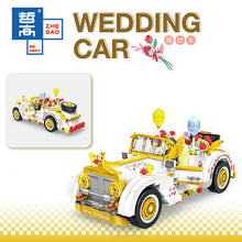 Load image into Gallery viewer, ZheGao Blocks Wedding Car Lover Gift Kids Building mini Blocks Toys Bricks Girls Puzzle 00310