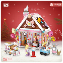 Load image into Gallery viewer, LOZ mini Blocks Kids Building Bricks Toys Candy House Girls Holiday Gift 1224