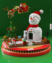 Load image into Gallery viewer, 601156 Sembo Blocks Kids Building Bricks Toys Snowman Puzzle Christmas gift with Lighting