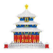 Load image into Gallery viewer, Lezi 8050 mini Block Teens Building Toys Adult Puzzle Temple of Heaven 2641pcs no box