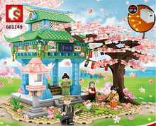 Load image into Gallery viewer, 601149 Sembo Blocks Kids Building Toys Girls Puzzle Sakura With Lighting no box