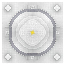 Load image into Gallery viewer, Lezi 8050 mini Block Teens Building Toys Adult Puzzle Temple of Heaven 2641pcs no box