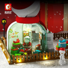 Load image into Gallery viewer, 601156 Sembo Blocks Kids Building Bricks Toys Snowman Puzzle Christmas gift with Lighting