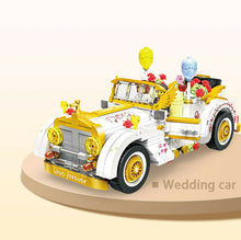 Load image into Gallery viewer, ZheGao Blocks Wedding Car Lover Gift Kids Building mini Blocks Toys Bricks Girls Puzzle 00310