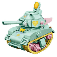 Load image into Gallery viewer, LOZ MINI Blocks Kids Building Toys Girls Puzzle Green Tank Model Gift 4101 4102