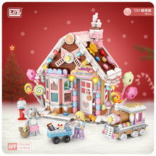 Load image into Gallery viewer, LOZ mini Blocks Kids Building Bricks Toys Candy House Girls Holiday Gift 1224
