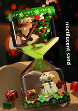 Load image into Gallery viewer, Sembo Blocks Kids Building Toys Girls Christmas Hourglass Noctilucent Sand Gift Home Decor 605027