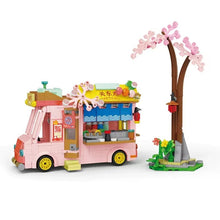 Load image into Gallery viewer, WL2044 2045 2046 2047 Kids Building Blocks Bricks Girls Toys Puzzle Gift Snack Truck Model
