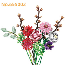 Load image into Gallery viewer, Panlos Blocks Kids Building Toys Bricks Girls Flowers Bouquet Puzzle Home Decor Women Holiday Gift 655001 655002 655007 655008