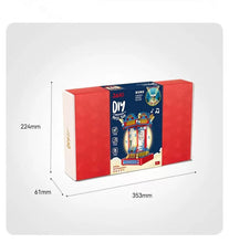 Load image into Gallery viewer, JAKI Blocks Kids Building Toys DIY Bricks Music Box With Lighting Chinese Lamp Palace Lantern Puzzle Home Decor Girls Women Gift 1188