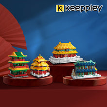 Load image into Gallery viewer, Keeppley Blocks The Imperial Palace Puzzle Kids Building Toys Blocks Chinese Style 10117 10118 10119 10120(no box)