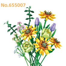 Load image into Gallery viewer, Panlos Blocks Kids Building Toys Bricks Girls Flowers Bouquet Puzzle Home Decor Women Holiday Gift 655001 655002 655007 655008