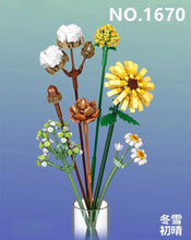 Load image into Gallery viewer, LOZ mini Blocks Kids Building Blocks Girls Toys Flowers Puzzle Women Gift Home Decor 1657 1658 1659 1660 1661 1670 1671 1672 1673 1674