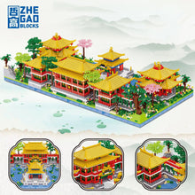 Load image into Gallery viewer, 4951pcs Lezi mini Blocks Kids Building Bricks Toys Adult Puzzle Old Summer Palace 8242