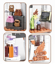 Load image into Gallery viewer, ZG 00311-00316 mini Blocks Kids Building Bricks Toys Women's Bag Model Puzzle Girls Gift Home Decor