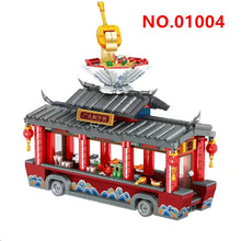 Load image into Gallery viewer, ZHEGAO 01000 01003 01004 mini Blocks Kids Building Toys DIY Bricks Girls Gift Boys Puzzle Lobster Snack Truck Model