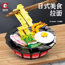 Load image into Gallery viewer, 601403 601404 601405 601406 601407 601408 601409 601410 601411 601412 601413 601414 601415 Sembo Blocks Kids Building Toys DIY Bricks Japanese Food Snacks Puzzle Girls Gift