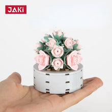 Load image into Gallery viewer, JAKI Blocks Kids Building Toys Bricks Girls Flowers Potted Plant Puzzle Home Decor Womens Gift JK2710