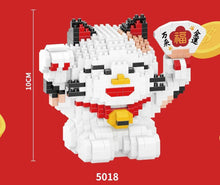 Load image into Gallery viewer, HC Diamond mini Blocks Kids Building Blocks Adult Toys Lucky Cat Puzzle Business Gift