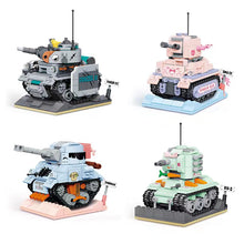 Load image into Gallery viewer, WL2063 2064 2065 2066 Kids Building Blocks Toys DIY Bricks Girls Puzzle Boys Gift Tank Model