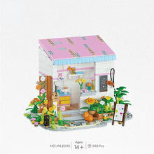 Load image into Gallery viewer, WL2033 2034 2035 2036 Kids Building Blocks Bricks Girls Toys Puzzle Flower House Gift
