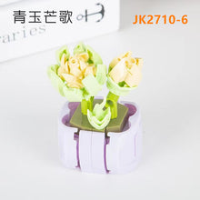 Load image into Gallery viewer, JAKI Blocks Kids Building Toys Bricks Girls Flowers Potted Plant Puzzle Home Decor Womens Gift JK2710