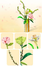 Load image into Gallery viewer, JAKI Blocks Kids Building Toys DIY Bricks Girls Flowers Plant Puzzle Girls Women Gift Home Decor JK2651 2652