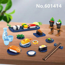 Load image into Gallery viewer, 601403 601404 601405 601406 601407 601408 601409 601410 601411 601412 601413 601414 601415 Sembo Blocks Kids Building Toys DIY Bricks Japanese Food Snacks Puzzle Girls Gift