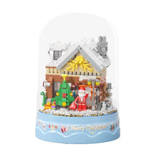 Load image into Gallery viewer, ZG MINI Blocks Kids Building Bricks Toys Music box House Puzzle Girls Christmas gift with Lighting 00997