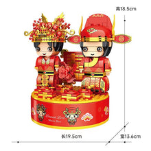 Load image into Gallery viewer, Panlos Blocks Kids Building Bricks Toys Music box House Puzzle Girls Holiday Gift For Birthday Christmas