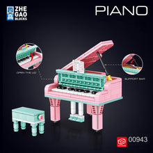 Load image into Gallery viewer, ZG 00942-00947 mini Blocks Kids Building Bricks Toys Musical Instruments Puzzle Girls Gift Guitar Piano Volin Chinese lute