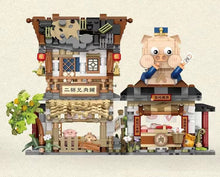 Load image into Gallery viewer, LOZ mini Blocks Kids Building Bricks Girls Toys Pig Butcher's Shop Honey Workshop Puzzle Home Decor Holiday Gift 1942 1943