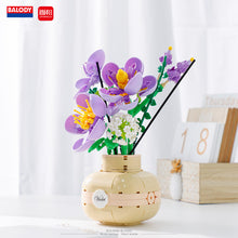 Load image into Gallery viewer, BALODY mini Blocks Kids Building Toys Rose Sunflower Flowers Vase Girls Women Gift Home Decor 21088 21089 21090 21091
